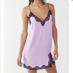 Out From Under Satin Slip Dress